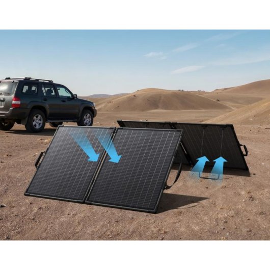Solarpanel Anker SOLIX PS100 100W Faltbar Tragbar Bifazial IP68