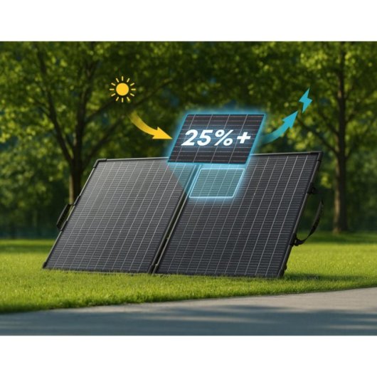 Solarpanel Anker SOLIX PS100 100W Faltbar Tragbar Bifazial IP68
