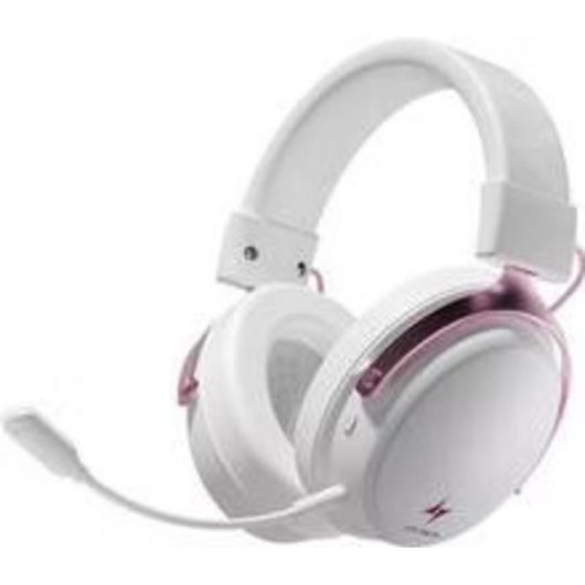 Casque ATK N9 Ultra sans fil Bluetooth avec réduction de bruit, micro et 30h autonomie, rose