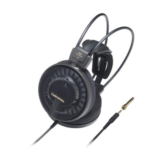 Auriculares Audio-Technica ATH-AD900X con cable conexión 3,5 mm para música negro