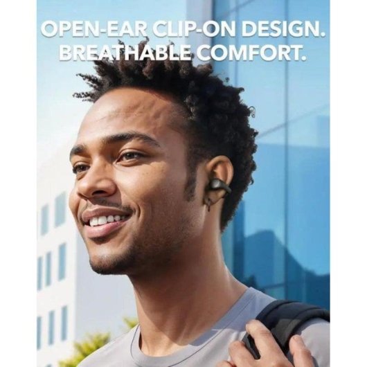 Auriculares Soundcore C40i sem fios Bluetooth, abertos, desporto, IPX4, pretos