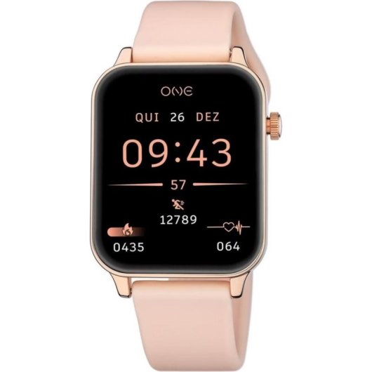 One OSW4197RS61L Bluetooth GPS WLAN Smartwatch 2026 Noir EU USB