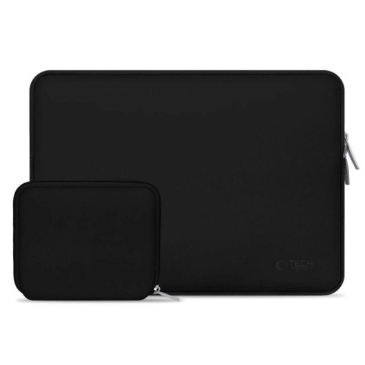 Funda Tech-protect Neoslim Para Portátil De 13-14" Con Bolsillo Para Accesorios - Negra