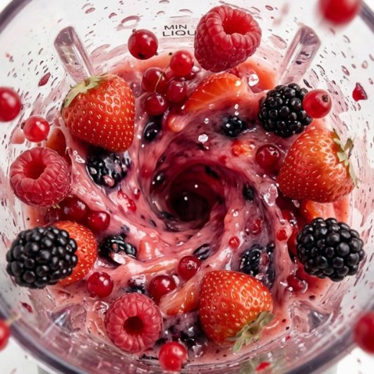 H.koenig Mini Batidora Portátil Recargable 470 Ml, Batidora De Smoothies Inalámbrica 110w Con 6 Cuchillas De Acero Inox, Recargable Usb-c 3,5h, Gris