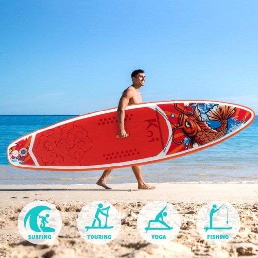 Aufblasbare SUP Funwater SUPFR01D 335x83x15 cm mit Zubehör