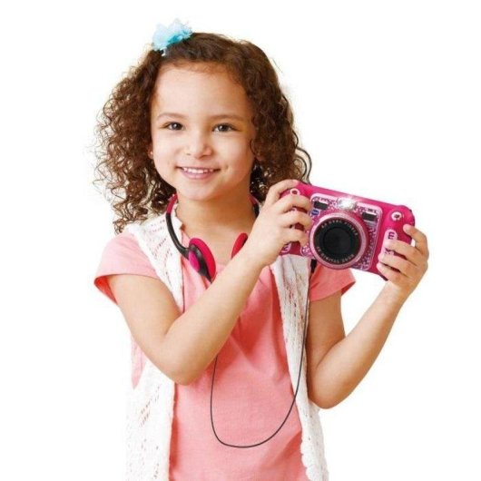 Câmara Compacta VTech Kidizoom Duo Dx 5MP Zoom 4x USB Rosa