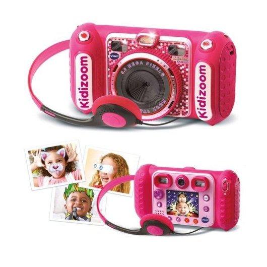 Câmara Compacta VTech Kidizoom Duo Dx 5MP Zoom 4x USB Rosa