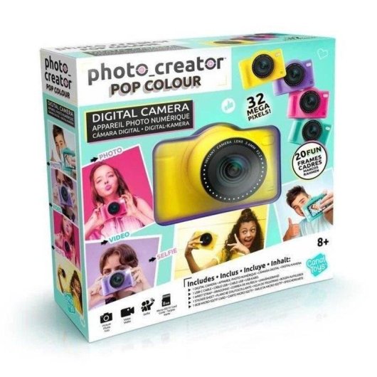 Fotocamera Compatta Canal Toys Photo Creator Mini 32MP 32GB USB-C Gialla