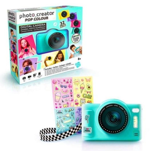 Fotocamera Compatta Canal Toys Photo Creator Mini 2,4" Verde HD