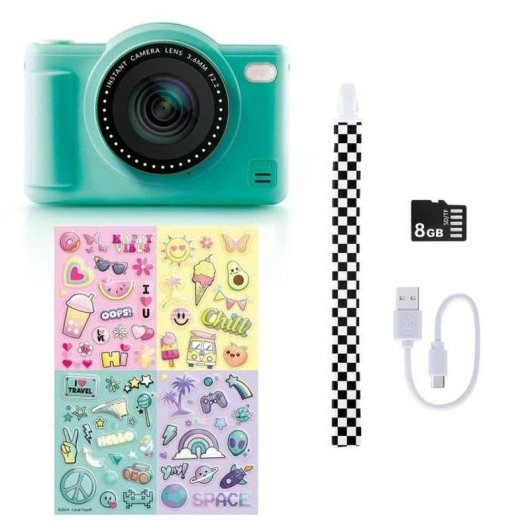 Fotocamera Compatta Canal Toys Photo Creator Mini 2,4" Verde HD