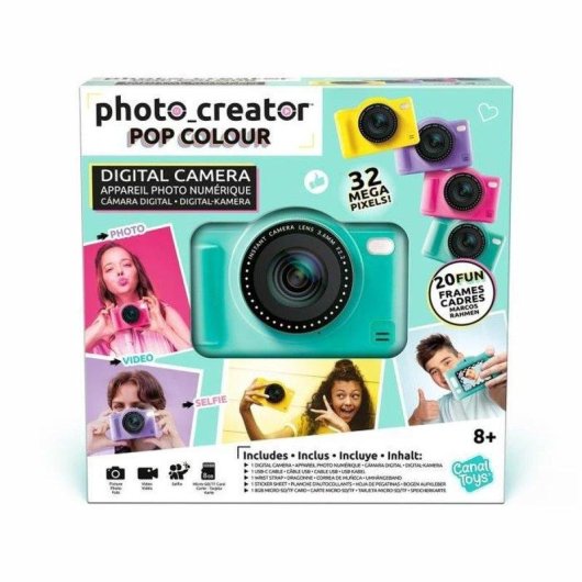 Fotocamera Compatta Canal Toys Photo Creator Mini 2,4" Verde HD