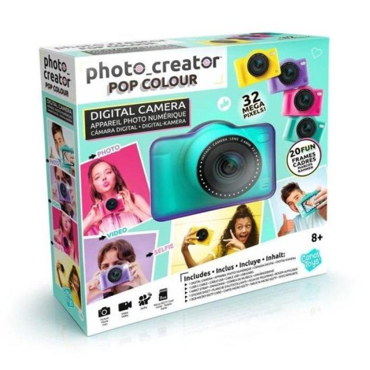 Fotocamera Compatta Canal Toys Photo Creator Mini 2,4" Verde HD