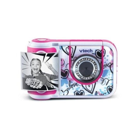 Cámara instantánea VTech KidiZoom Print Cam 5 MP impresión térmica rosa