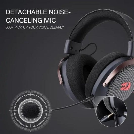 Casque Redragon H858 Arrow sans fil Bluetooth 7.1 avec micro noir