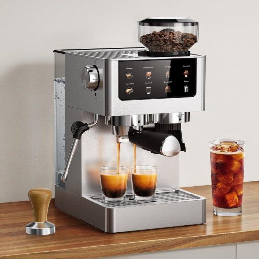 Cafetera espresso Airmsen Bcm2316 1,8 L 20 bares con molinillo integrado