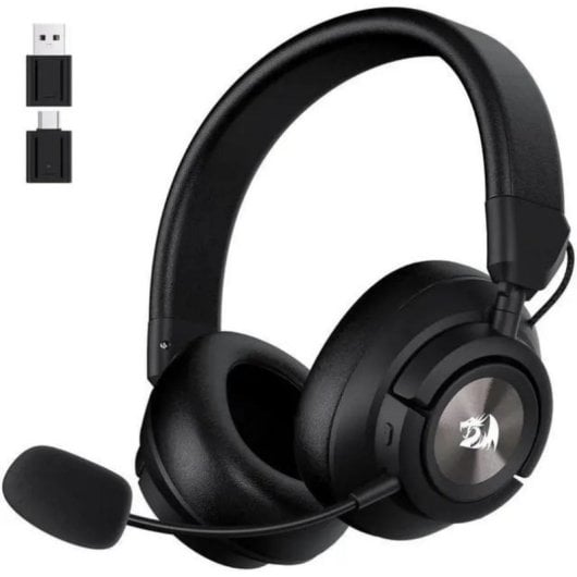Casque Redragon Spectra Pro sans fil Bluetooth USB 7.1 Surround Noir