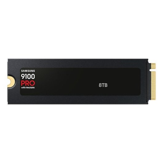 Disco Duro Samsung 9100 PRO 8TB SSD M.2 2280 PCIe 5.0 14800MB/s con disipador