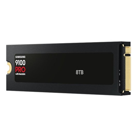 Disco Duro Samsung 9100 PRO 8TB SSD M.2 2280 PCIe 5.0 14800MB/s con disipador