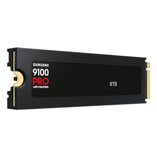Disco Duro Samsung 9100 PRO 8TB SSD M.2 2280 PCIe 5.0 14800MB/s con disipador