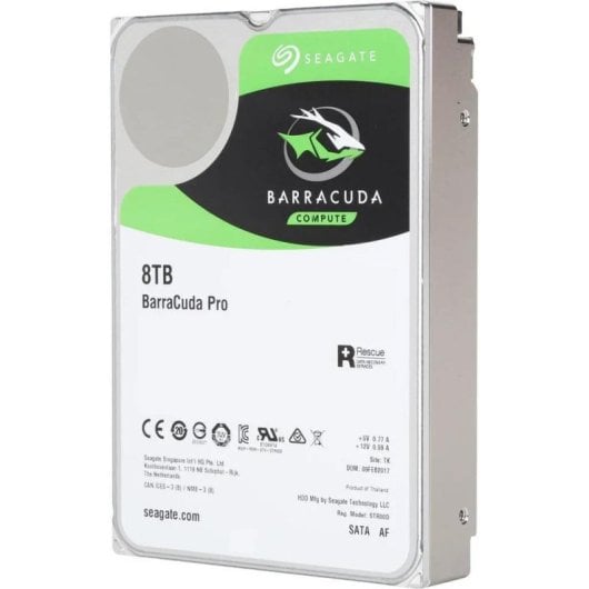 Festplatte Seagate Barracuda Pro ST8000DM0004 8TB HDD 7200rpm SATA 6Gb/s 256MB Cache