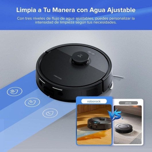 Robot Aspirador Roborock Q7 BF+ con Autovaciado Navegación LiDAR Inteligente 8000Pa