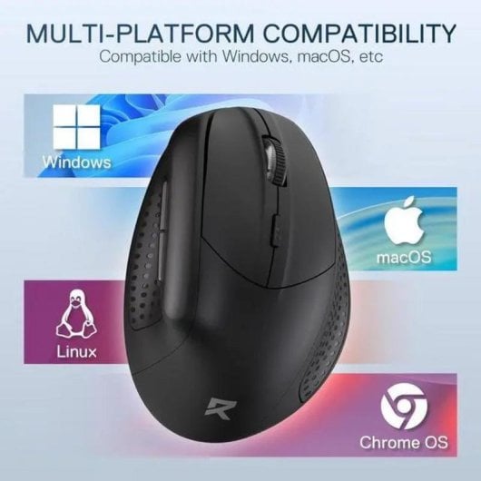 Souris Redragon BM-4033 Verticale Sans Fil 2.4GHz 4000 DPI Noir Ergonomique