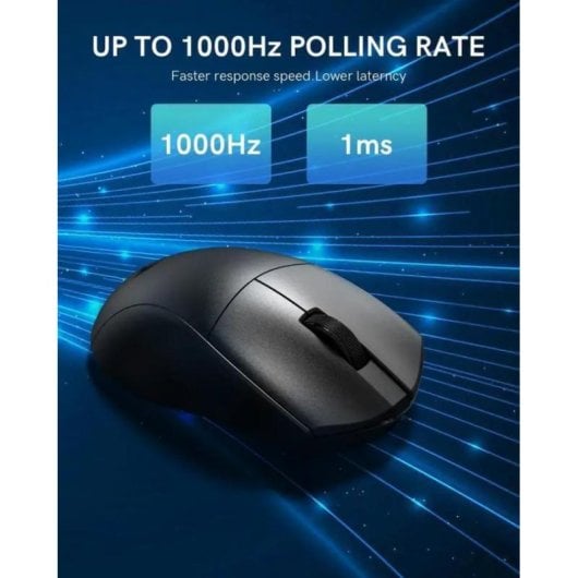 Ratón Redragon M821 Wireless Tri-Mode 12800 DPI Preto 7 Botões Programáveis