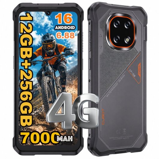Cubot Kingkong ES 5 4G 12GB 256GB 6.88" Gelb