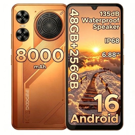 Doogee M30 4G 6GB 256GB 6.88" Laranja