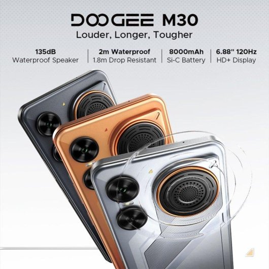 Doogee M30 4G 6GB 256GB 6.88" Prata