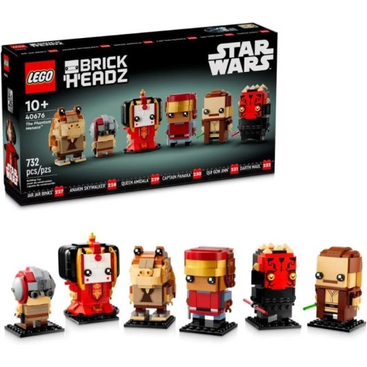 LEGO Brickheadz Star Wars The Phantom Menace 40676 732 Teile