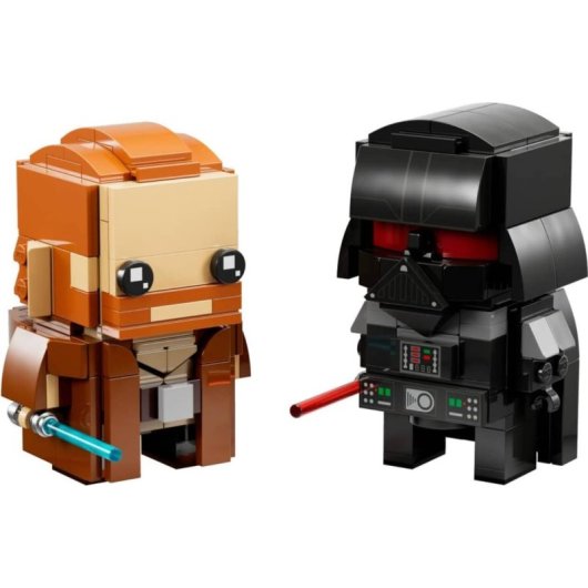LEGO BrickHeadz Obi-Wan Kenobi y Darth Vader 40547 260 piezas