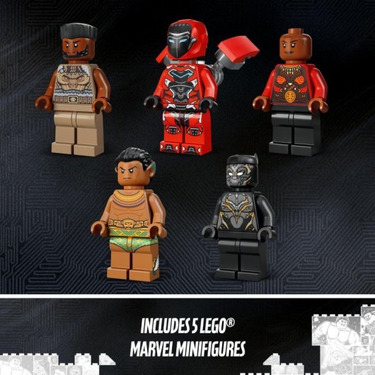 LEGO Marvel Black Panther 76214 545 Teile