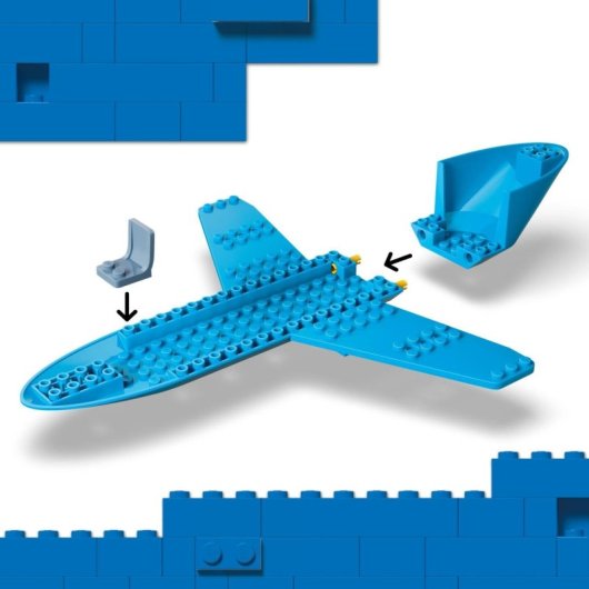 LEGO City Touristenflugzeug 60492 118 Teile