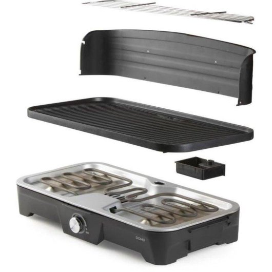 Elektrogrill Domo DO9260G 2200W Non-Stick-Platte 50x25cm
