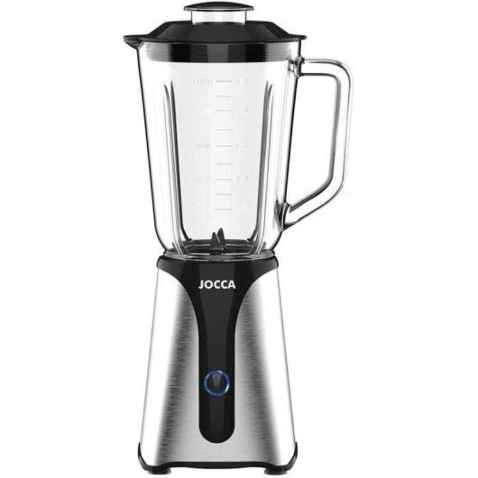 Batidora Jocca JOCCA 2311 350W Jarro Vidro 1L Garrafa To-go 600ml Aço Inox