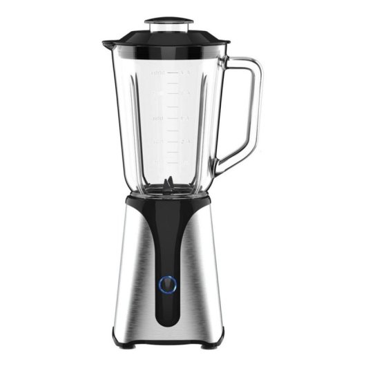 Batidora Jocca JOCCA 2311 350W Jarro Vidro 1L Garrafa To-go 600ml Aço Inox