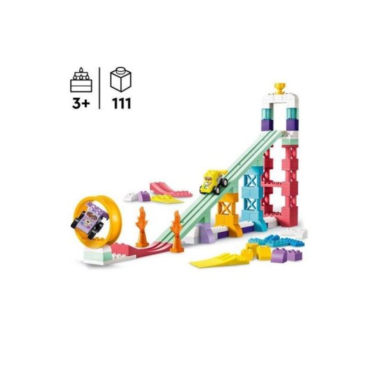 LEGO Duplo Ma Ville 10478 Ramps 3 En 1 Avec Véhicules 111 pièces
