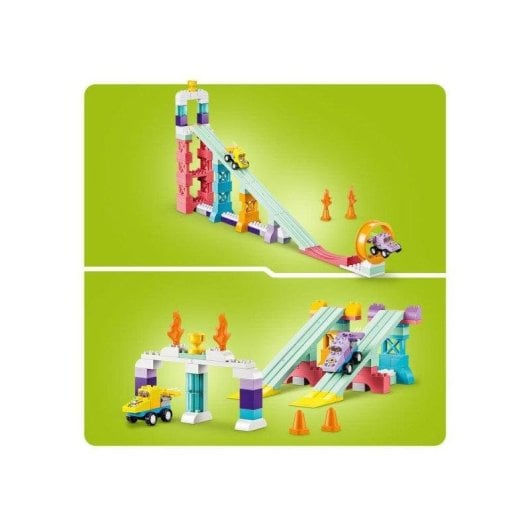 LEGO Duplo Ma Ville 10478 Ramps 3 En 1 Avec Véhicules 111 pièces