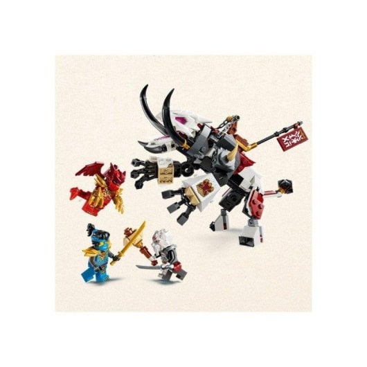 LEGO Ninjago Zilvar Y Grimtak Dragón Bestia 71863 232 pièces