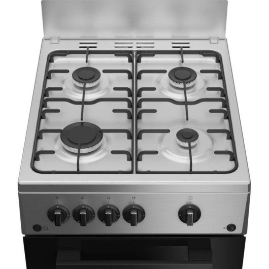 Gasherd Indesit I5G1KMS 50 cm 4 Kochzonen 10,4 kW Gasofen 60 L