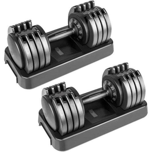 Mancurões Ajustáveis Clover Fitness 25 kg o Par