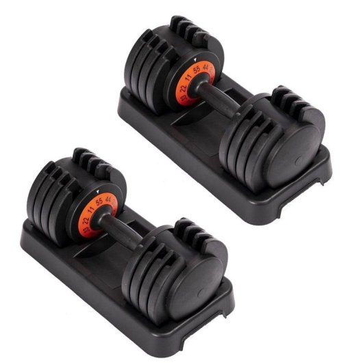 Mancurões Ajustáveis Clover Fitness 25 kg o Par
