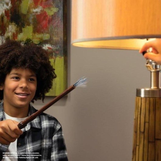 Varinha Mágica Interativa Spin Master Harry Potter com Luz e Som 30 cm