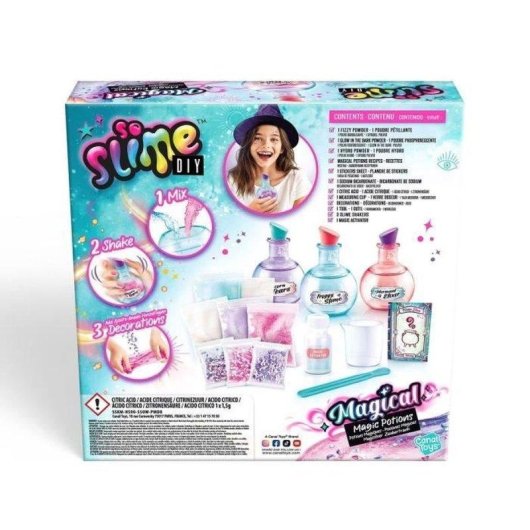 Canal Toys So Slime Magical Schlamm-Kit - 10 Leuchtende und Sprudelnde Tränke