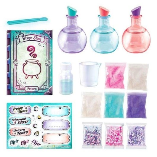 Canal Toys So Slime Magical Schlamm-Kit - 10 Leuchtende und Sprudelnde Tränke