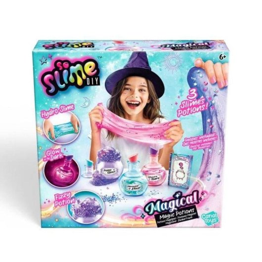 Canal Toys So Slime Magical Schlamm-Kit - 10 Leuchtende und Sprudelnde Tränke