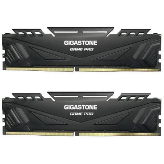 Mémoire RAM Gigastone GST Game Pro 32Go 2x16Go DDR4 3200MHz CL16 Noir Intel XMP