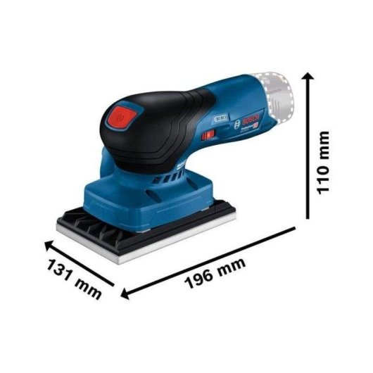 Livolatrice Orbitale Bosch Professional GSS 12V-13 12V