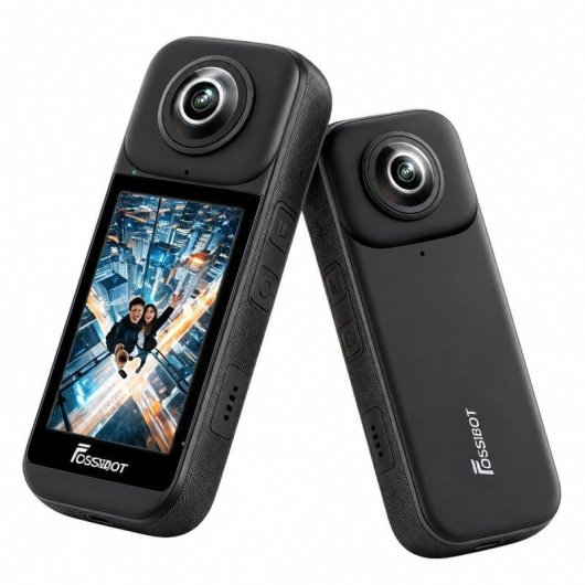 Action Camera Fossibot Fc360 8K UltraWide WiFi BT Stabilizzazione Avanzata